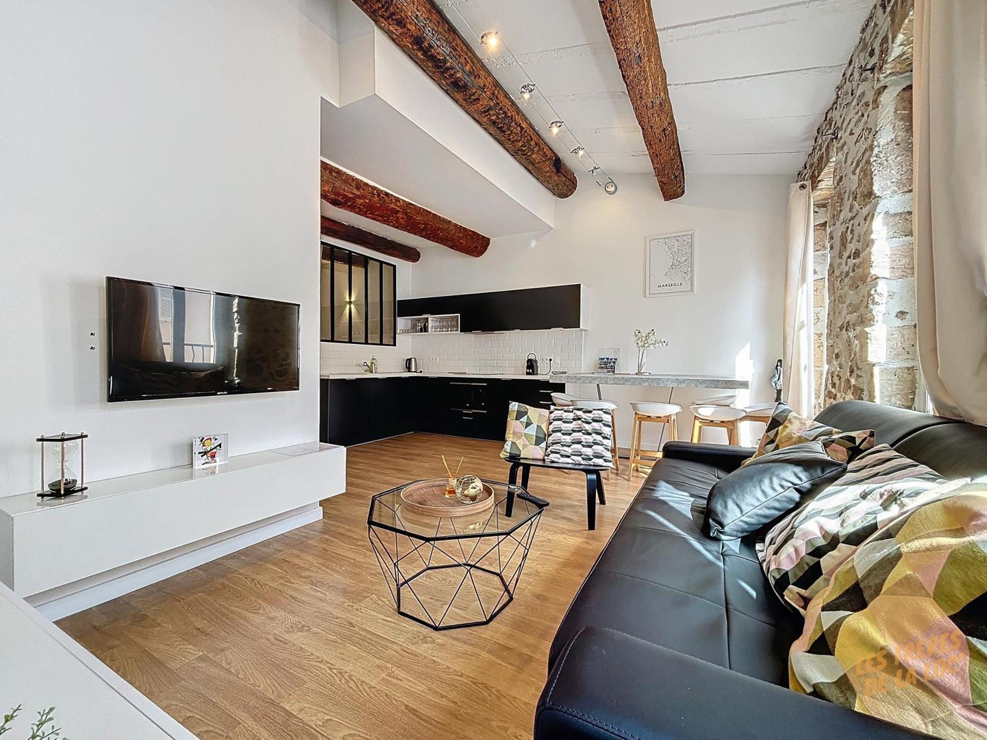 Charmant Appartement Au Vieux-Port - Climatisation - Les Freres De La Loc' Марсель Экстерьер фото